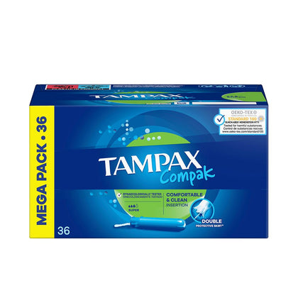 TAMPAX COMPAK Tampón Super 36 St