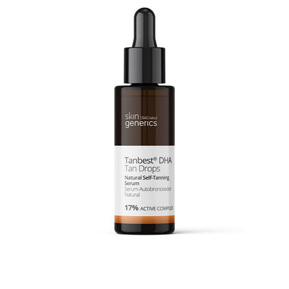 TANBEST DHA TAN DROPS natural self-tanning serum 17% 30 ml
