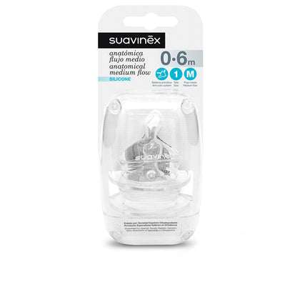 TETINA anatomique silicone T1M 2 u