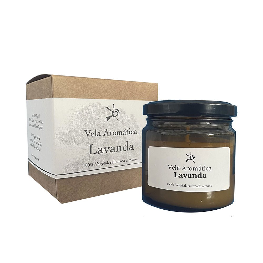 THREAD CANDLE lavender scent 1 unit - Cosmova