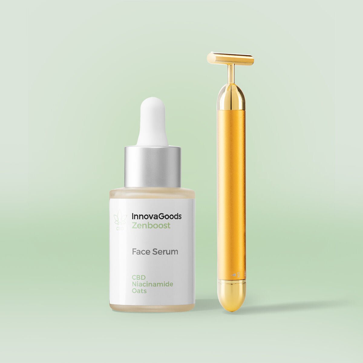 Pack de soins tonifiants pour le visage CBD InnovaGoods-0