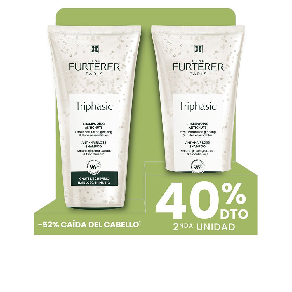 TRIPHASIC ANTI-HAIR LOSS SHAMPOO LOT 2 x 200 ml - Cosmova