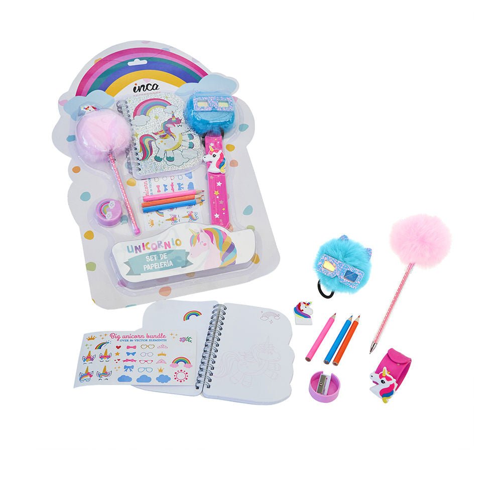 UNICORN STATIONERY LOT 8 pz - Cosmova