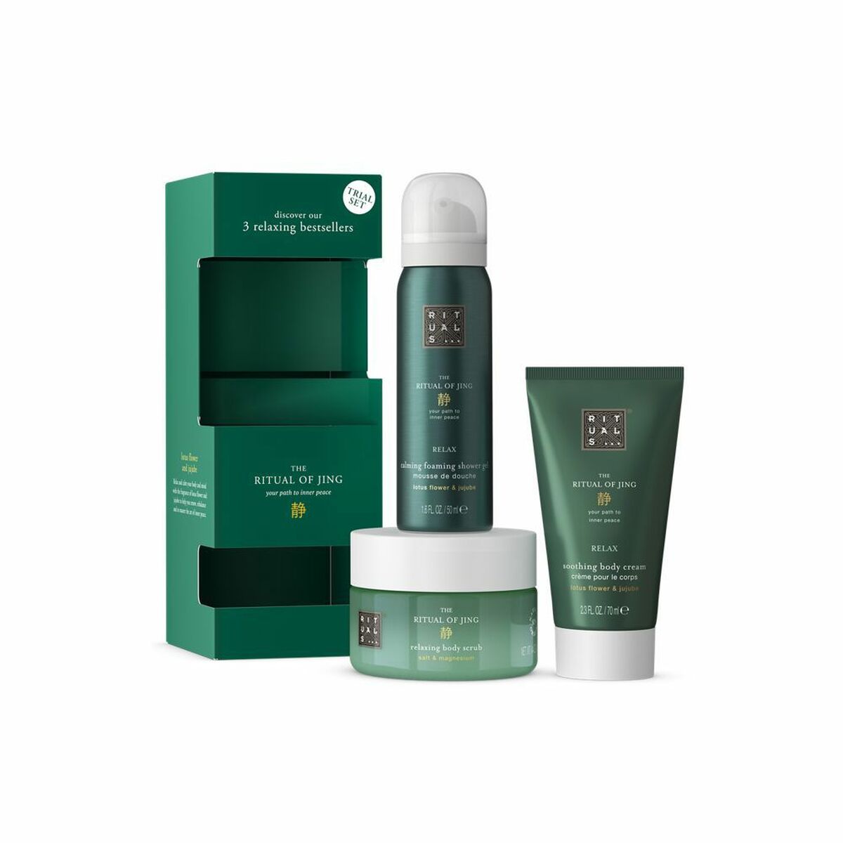 Set Cosmetici Unisex Rituals IL RITUALE DI JING 3 Pezzi-0