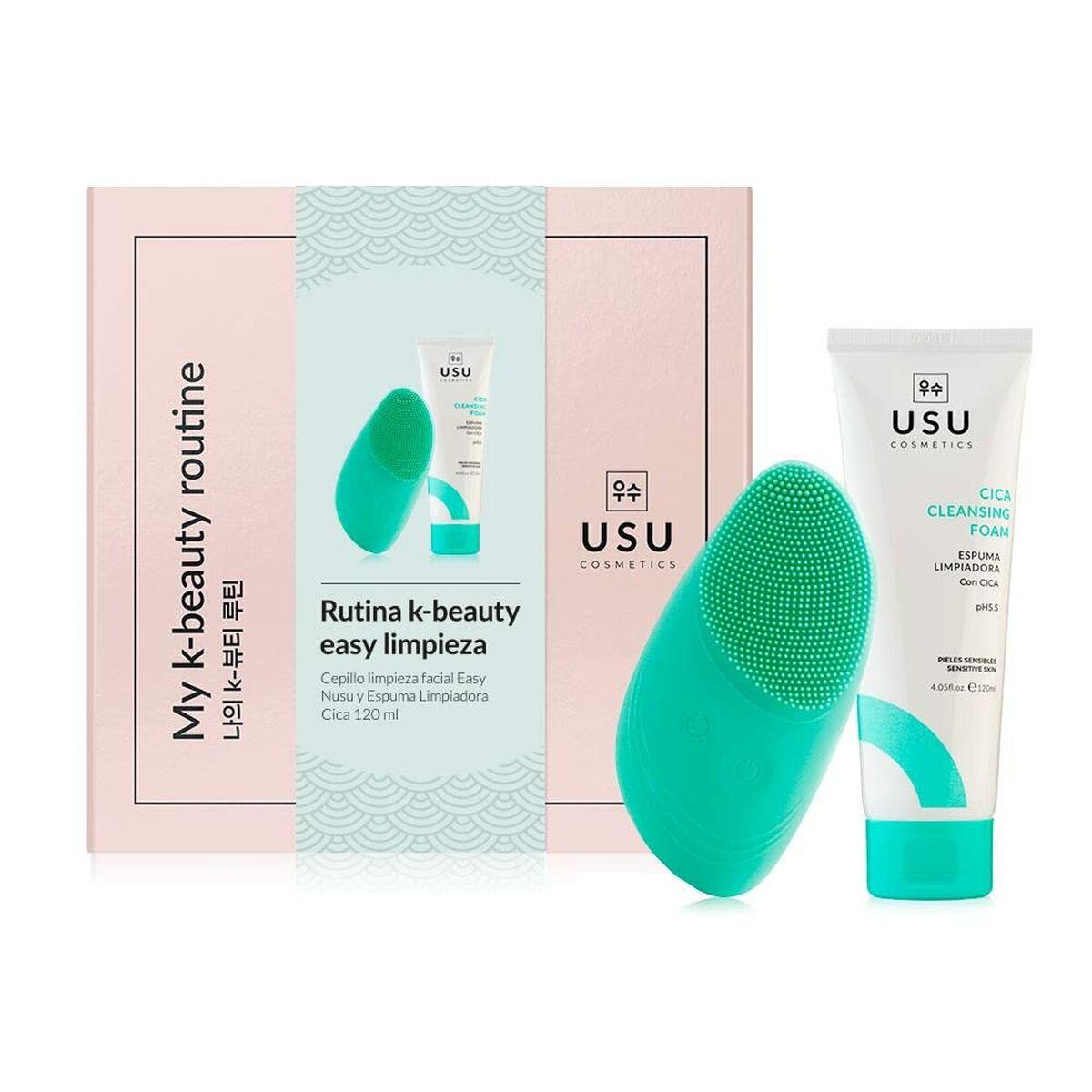 Unisex Cosmetic Set USU Cosmetics My K-Beauty Easy Rutine 2 Pieces - Cosmova