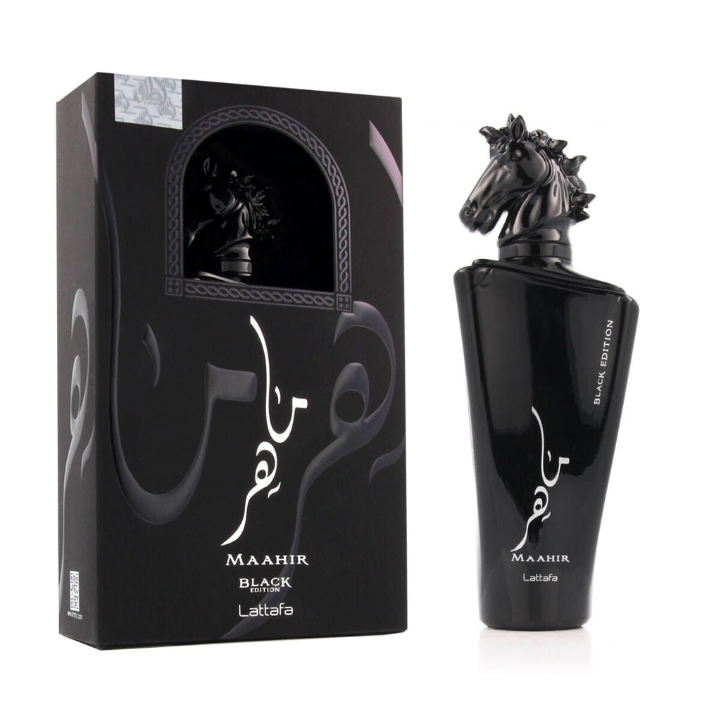 Profumo unisex Lattafa EDP Maahir Black Edition 100 ml-0