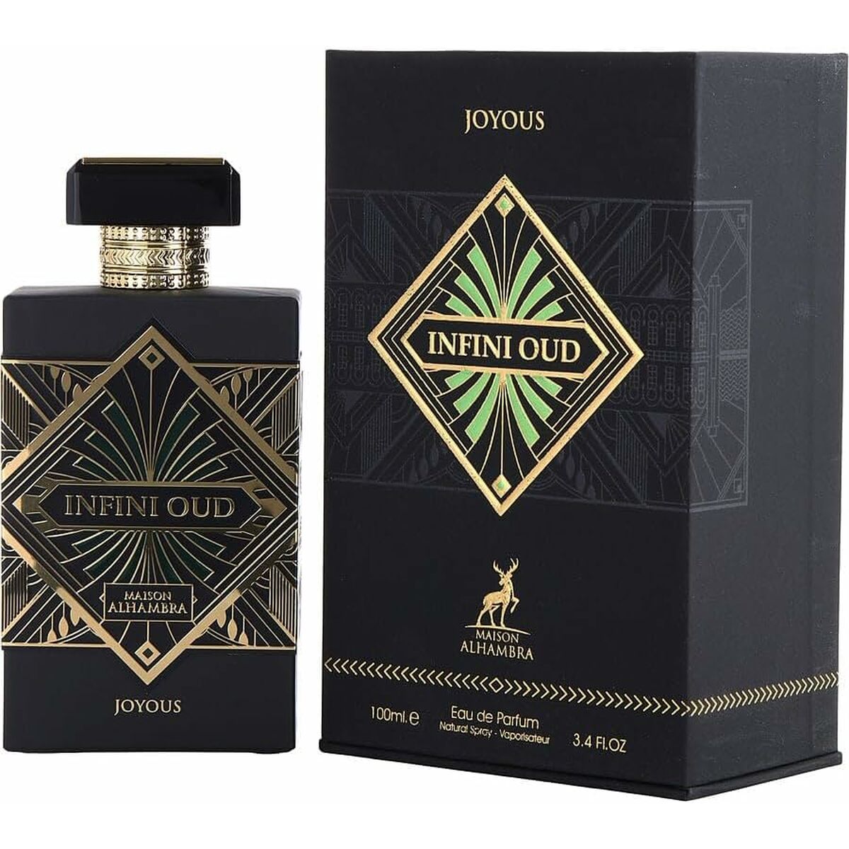 Profumo unisex Maison Alhambra Infini Oud Joyous EDP 100 ml-1