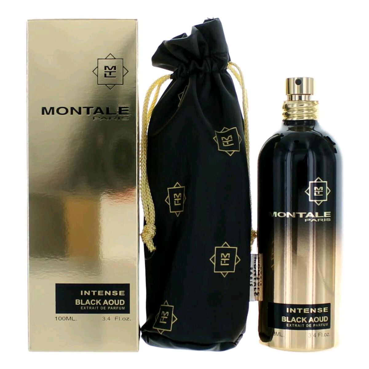 Unisex Perfume Montale INTENSE BLACK AOUD EDP 100 ml - Cosmova