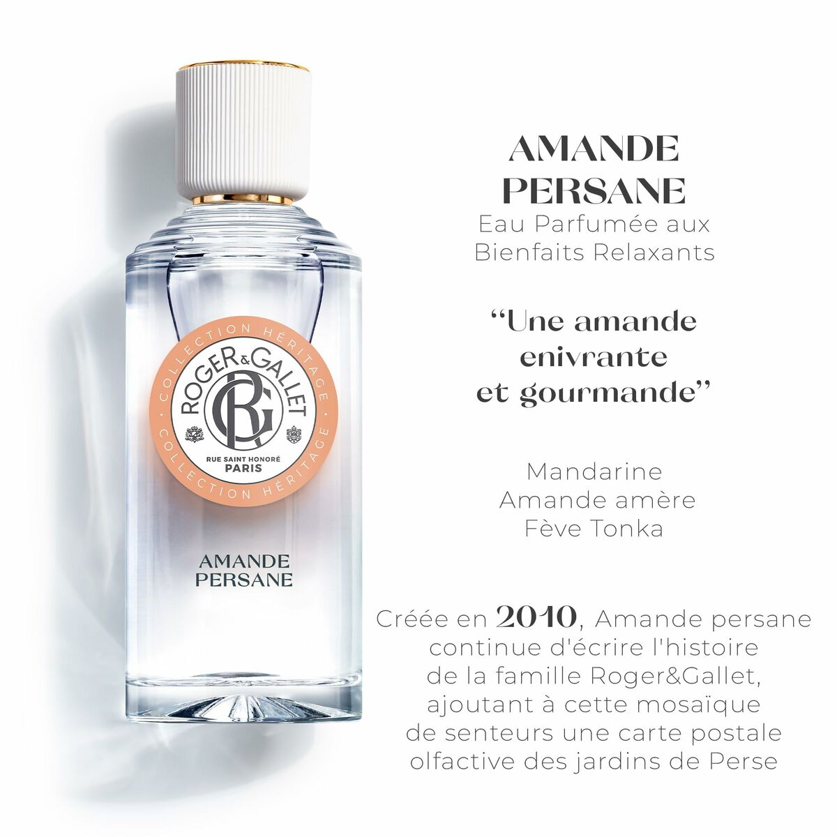 Profumo unisex Roger & Gallet Amande Persane EDP 100 ml-1