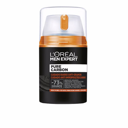 Uomo expert pure charcoal daily care anti-pimples 50 ml