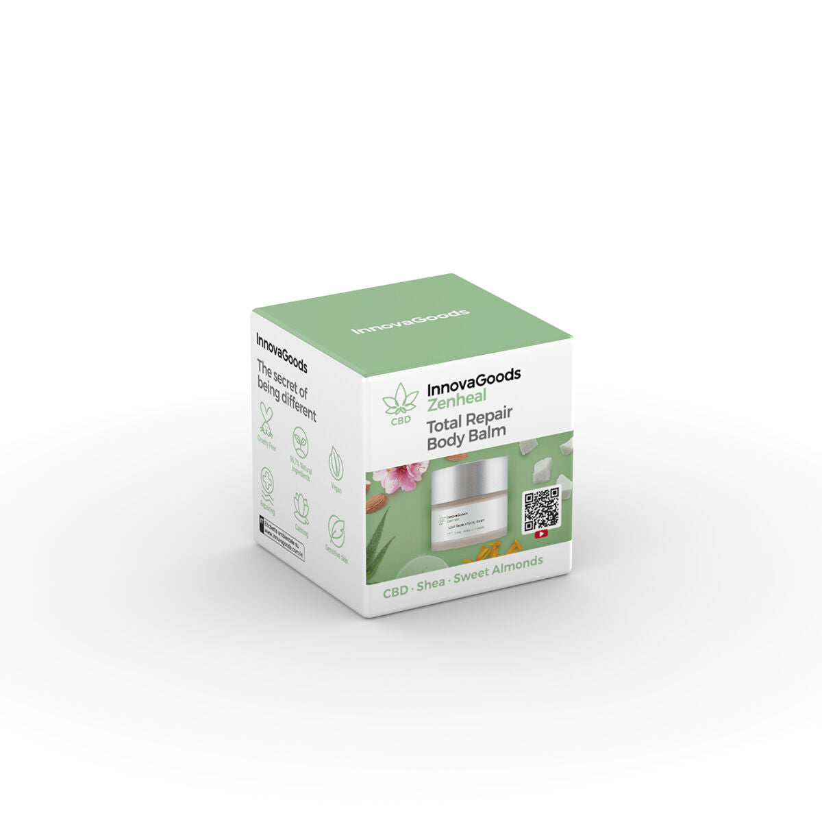 Balsamo Riparatore Corpo CBD Zenheal InnovaGoods 50 ml-1