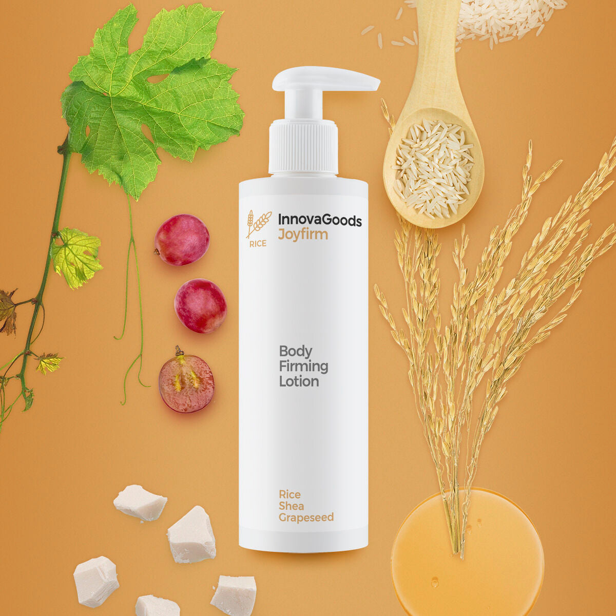 Firming Body Lotion Rice Joyfirm InnovaGoods 250 ml-4