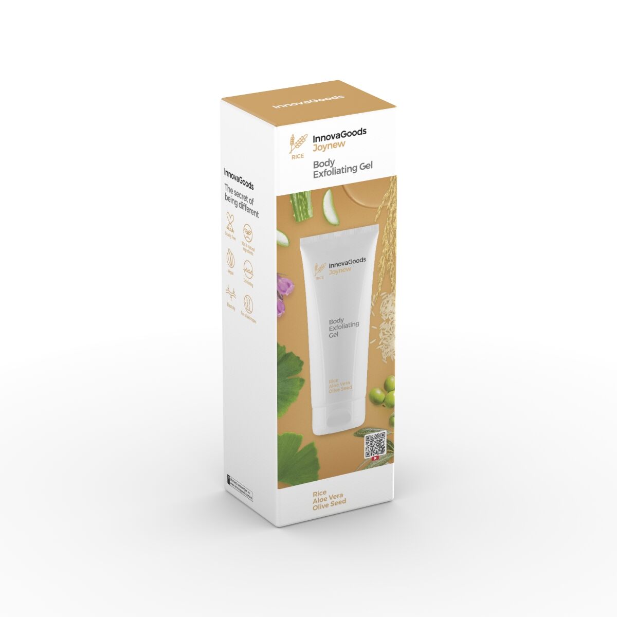 Gel Corpo Esfoliante Riso Joynew InnovaGoods 200 ml-1
