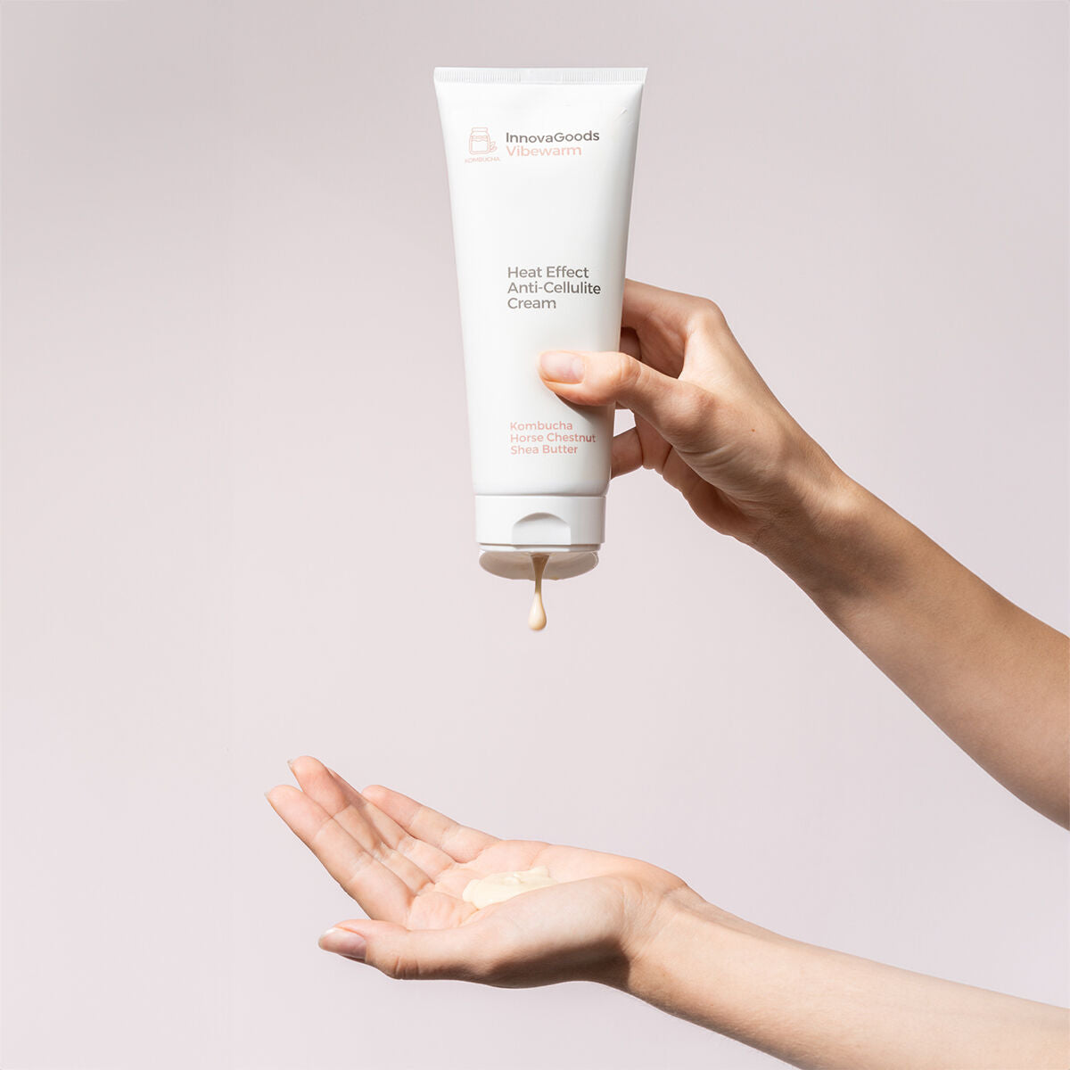 Anti-Cellulite-Creme mit Wärmeeffekt Kombucha Vibewarm InnovaGoods 200 ml-5