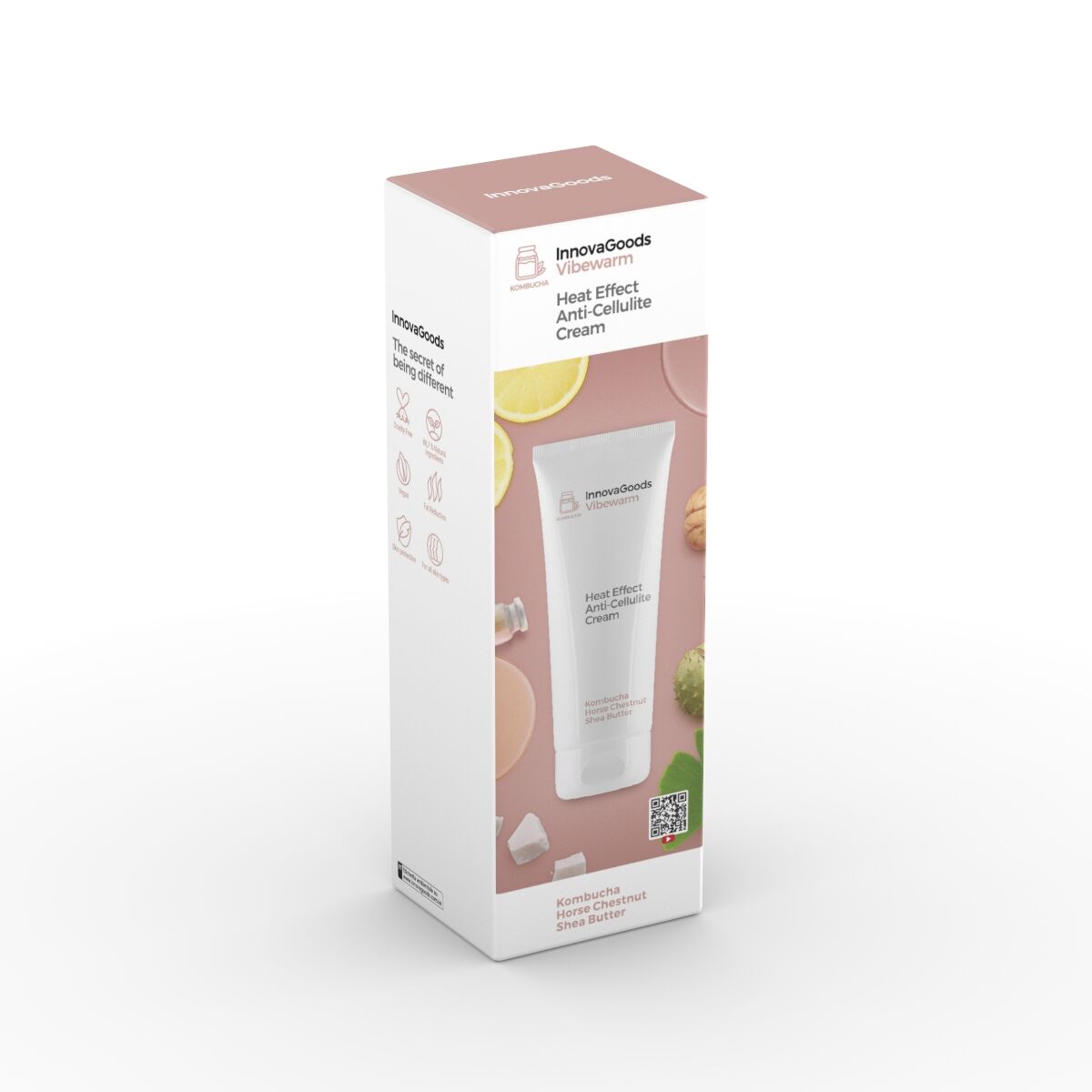 Anti-Cellulite-Creme mit Wärmeeffekt Kombucha Vibewarm InnovaGoods 200 ml-1