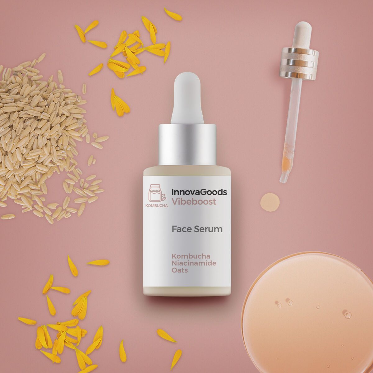Gesichtsserum Kombucha Vibeboost InnovaGoods 30 ml-4