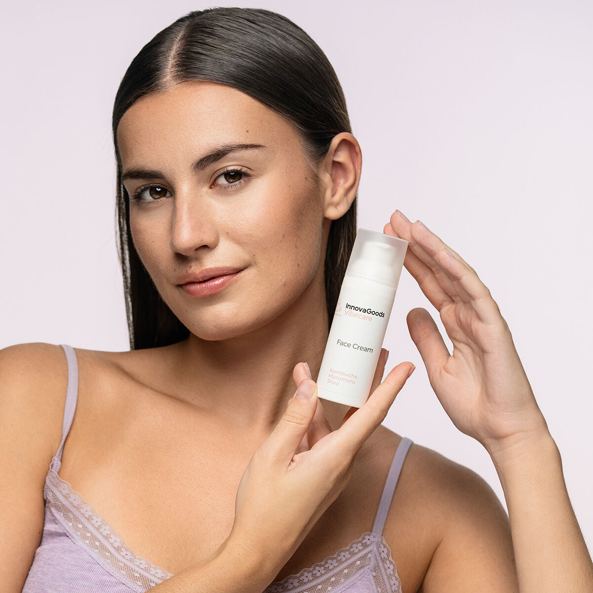 Crème hydratante pour le visage Kombucha Vibecare InnovaGoods 50 ml-7