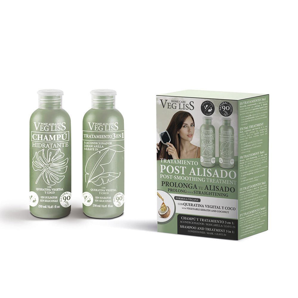 VEG LISS post straightening vegan shampoo e trattamento 3 in 1 2 u - Cosmova