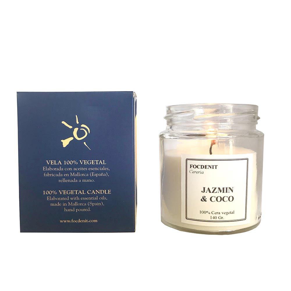 VELA ROSCA aroma jazmin - coco 1 u - Cosmova
