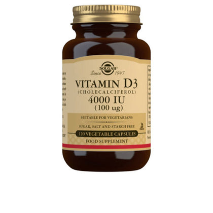 VITAMIN D3 4000 I.E. 100 µg Cholecalciferol Gemüsekapseln 120 St