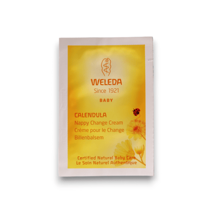 Weleda, Bébé, Calendula, Idratante, Giorno, Panna, Area pannolino, 1,5 ml *Campione