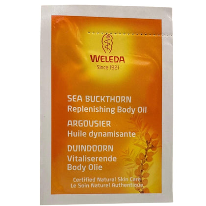 Weleda, Argousier, Ricostituire, Olio per il corpo, Per corpo, viso e occhi, 2 ml *Campione