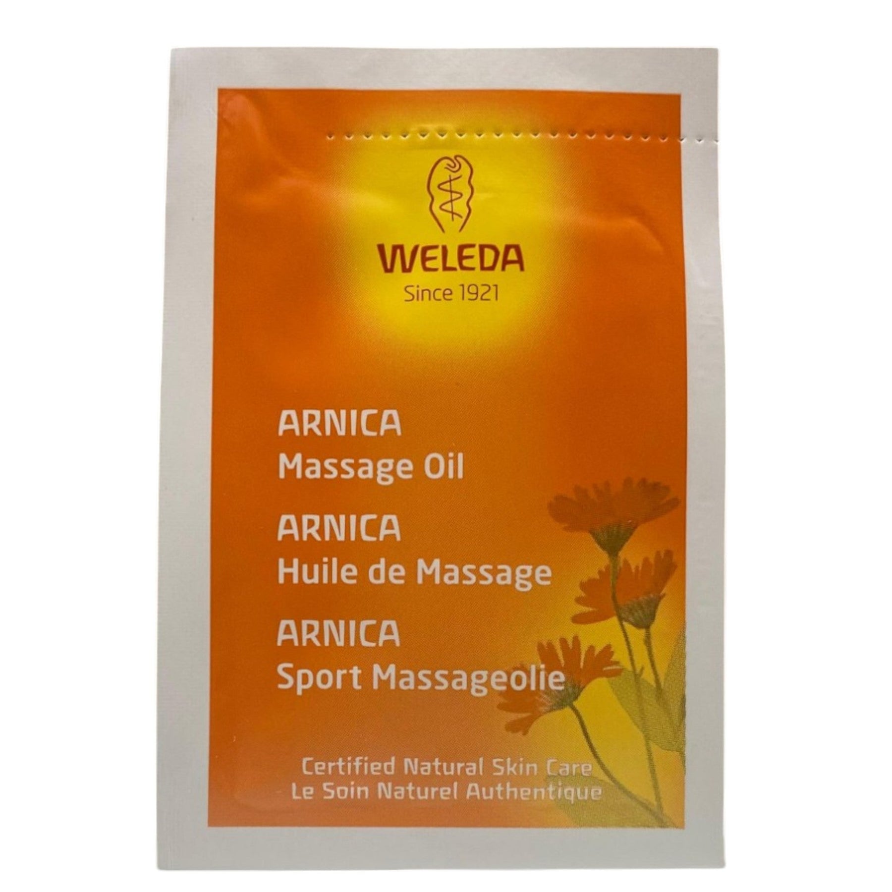 Weleda, Weleda, Arnica, Recupero, Olio da massaggio, Estratto di mandorla, 2 ml *Campione - Cosmova