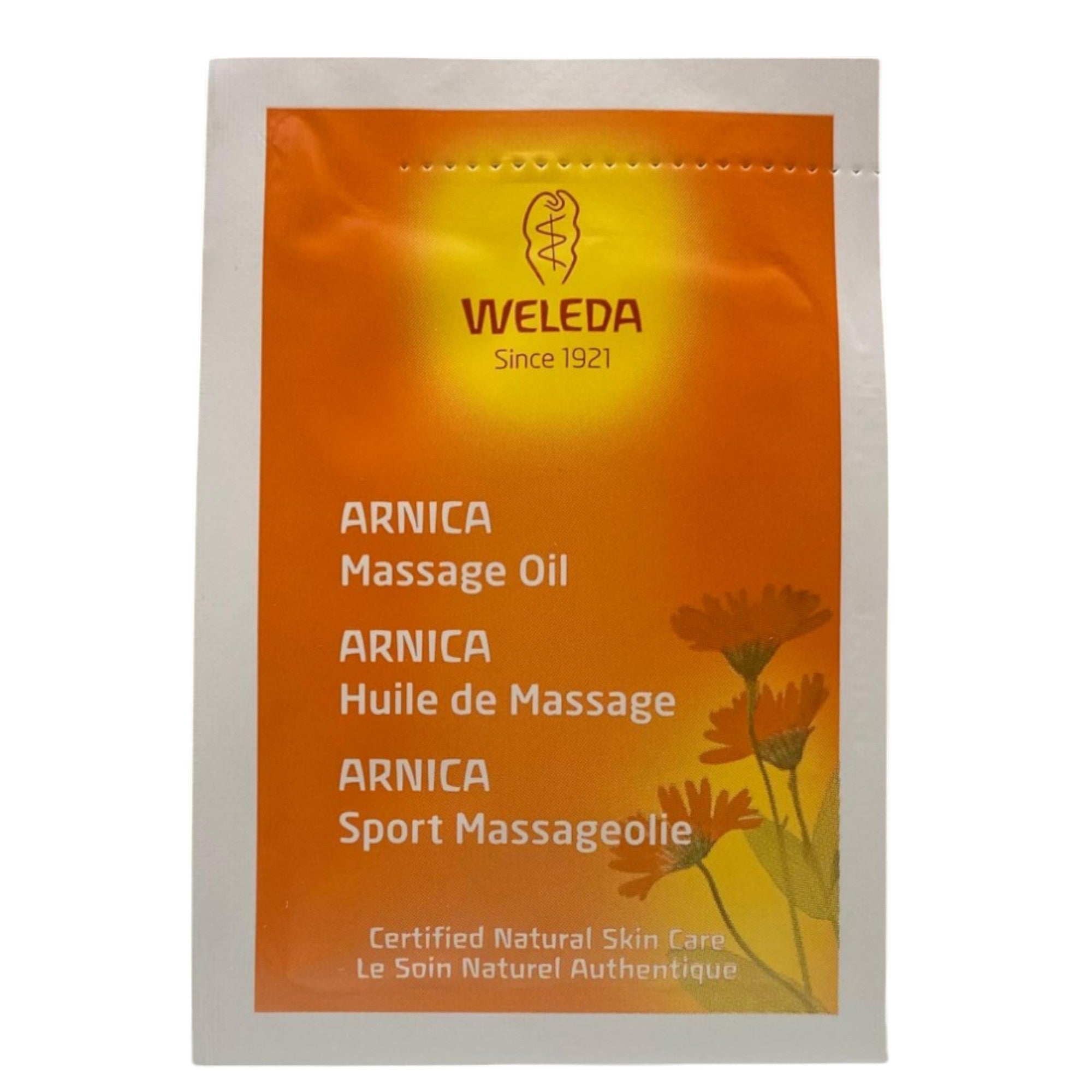 Weleda, Weleda, Arnica, Recupero, Olio da massaggio, Estratto di mandorla, 2 ml *Campione - Cosmova