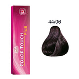 Wella Professionals, Color Touch Plus, Senza ammoniaca, Tintura per capelli semi-permanente, 44/06 Intense Medium Natural Violet Brown, 60 ml - Cosmova