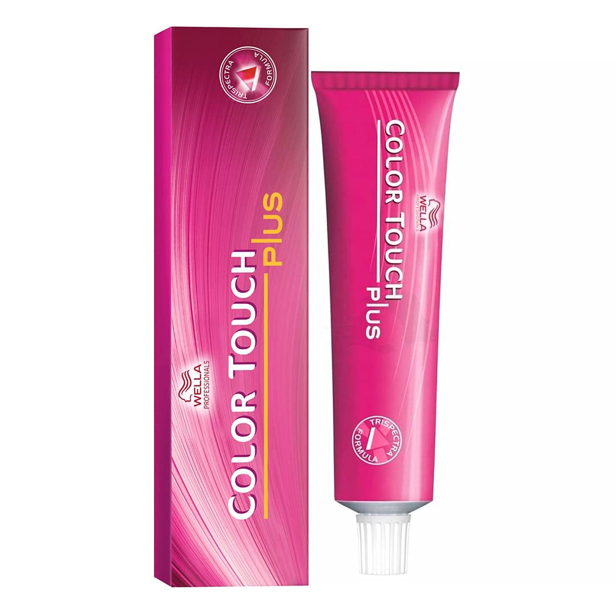 Wella Professionals, Color Touch Plus, Senza ammoniaca, Tintura per capelli semi-permanente, 55/04 Intense Light Natural Red Brown, 60 ml - Cosmova