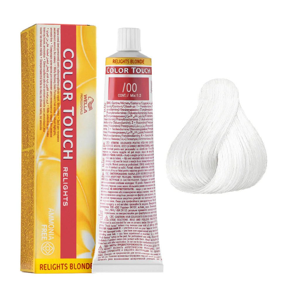Wella Professionals, Color Touch Relights, Senza ammoniaca, Tintura per capelli semi-permanente, /00 Clear, 60 ml - Cosmova