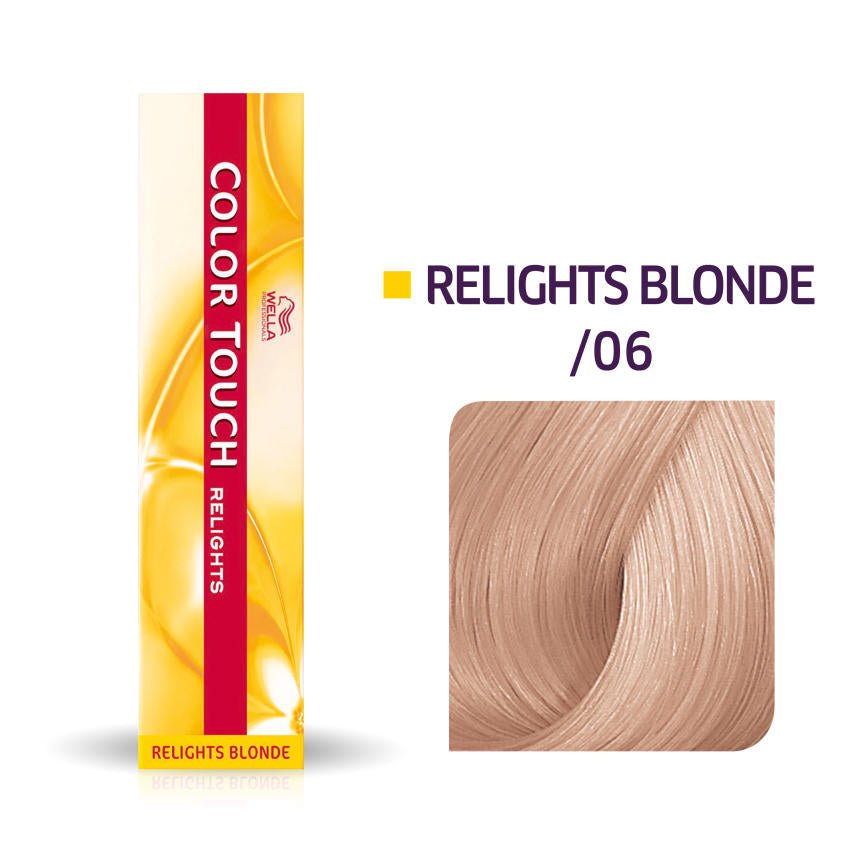 Wella Professionals, Color Touch Relights, Senza ammoniaca, Tintura per capelli semi-permanente, /06 Natural Violet, 60 ml - Cosmova