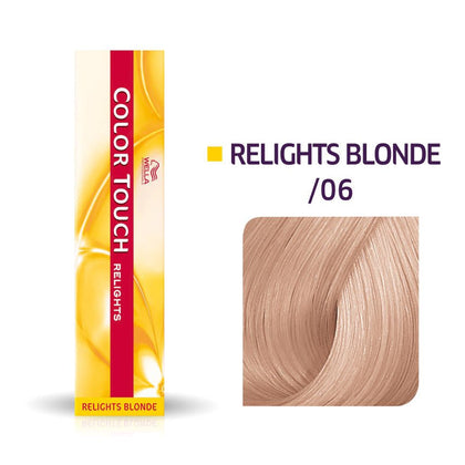 Wella Professionals, Color Touch Relights, Senza ammoniaca, Tintura per capelli semi-permanente, /06 Natural Violet, 60 ml