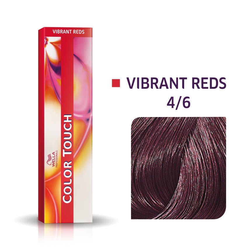 Wella Professionals, Color Touch, Senza ammoniaca, Tintura per capelli semi-permanente, 4/6 Medium Violet Brown, 60 ml - Cosmova