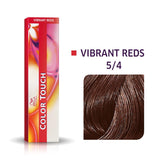 Wella Professionals, Color Touch, Senza ammoniaca, Tintura per capelli semi-permanente, 5/4 Light Brown Red, 60 ml - Cosmova