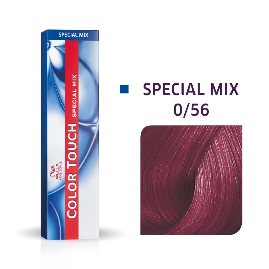 Wella Professionals, Color Touch Special Mix, Senza ammoniaca, Tintura per capelli semi-permanente, 0/56 Mahogany, 60 ml - Cosmova