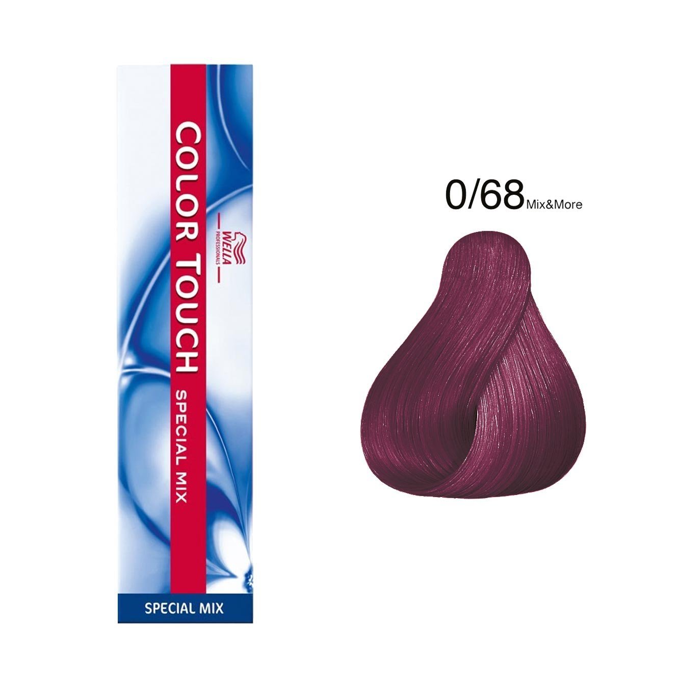 Wella Professionals, Color Touch Special Mix, Senza ammoniaca, Tintura per capelli semi-permanente, 0/68 Violet Blue, 60 ml - Cosmova