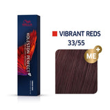 Wella Professionals, Koleston Perfect Me+, Tinta per capelli permanente, 33/55 Dark Chestnut Intense Mahogany, 60 ml - Cosmova