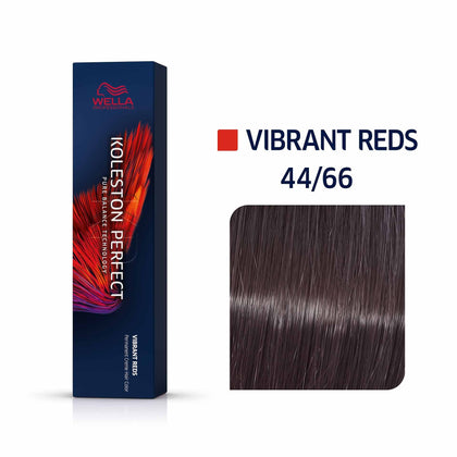 Wella Professionals, Koleston Perfect Me+, Tinta per capelli permanente, 44/66 Medium Brown Intensive Violet Intensive, 60 ml