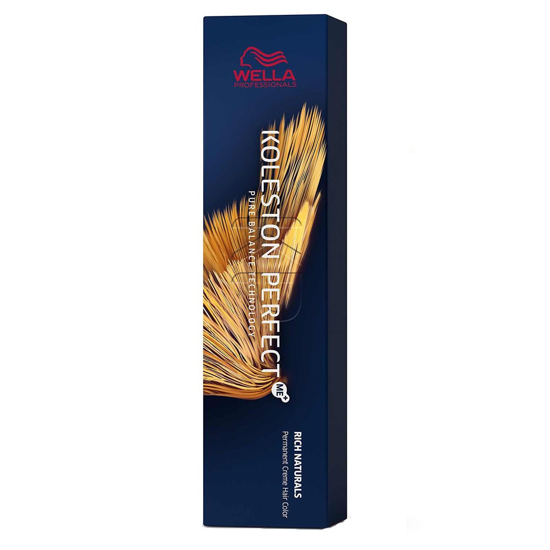 Wella Professionals, Koleston Perfect Me+, Tinta per capelli permanente, 7/31 Medium Blonde Gold Ash, 60 ml - Cosmova
