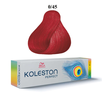 Wella Professionals, Koleston Perfect Special Mix, Tinta per capelli permanenti, 0/45 Red, 60 ml
