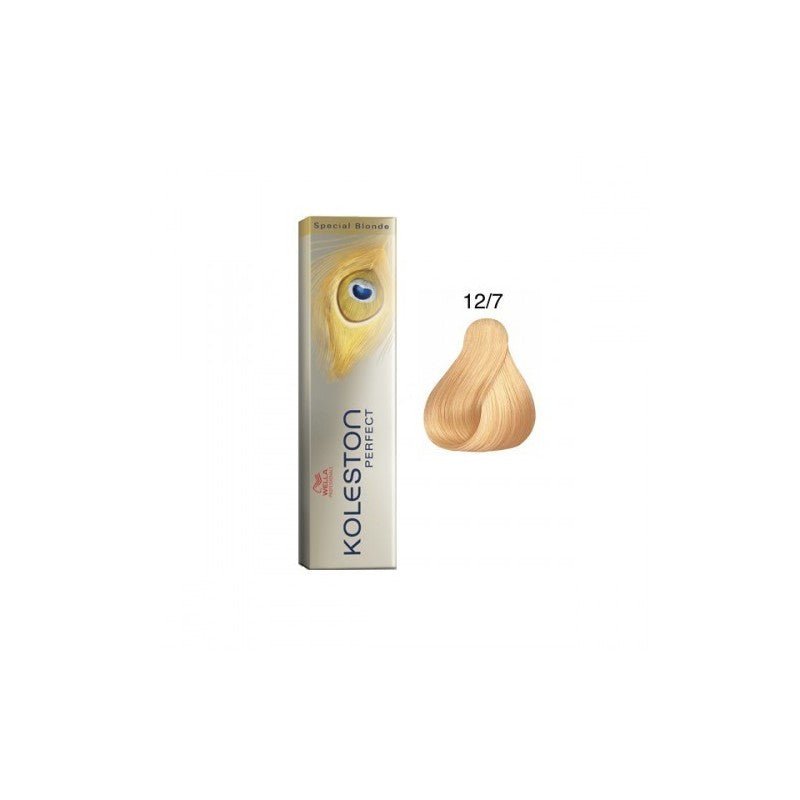 Wella Professionals, Koleston Perfect, Tinta per capelli permanente, 12/7 Special Blond Brown, 60 ml - Cosmova