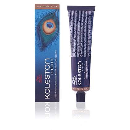 Wella Professionals, Koleston Perfect, Tinta per capelli permanente, 7/01 Medium Blonde Natural Ash, 60 ml