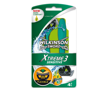 Wilkinson XTREME-3 Sensibile disposable razor 4 u
