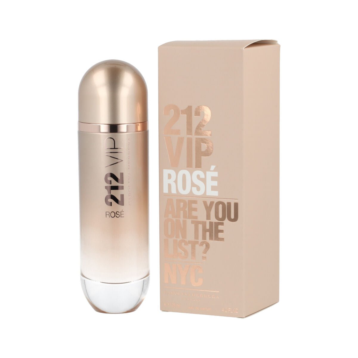 Women's Perfume Carolina Herrera EDP 212 Vip Rosé 125 ml - Cosmova