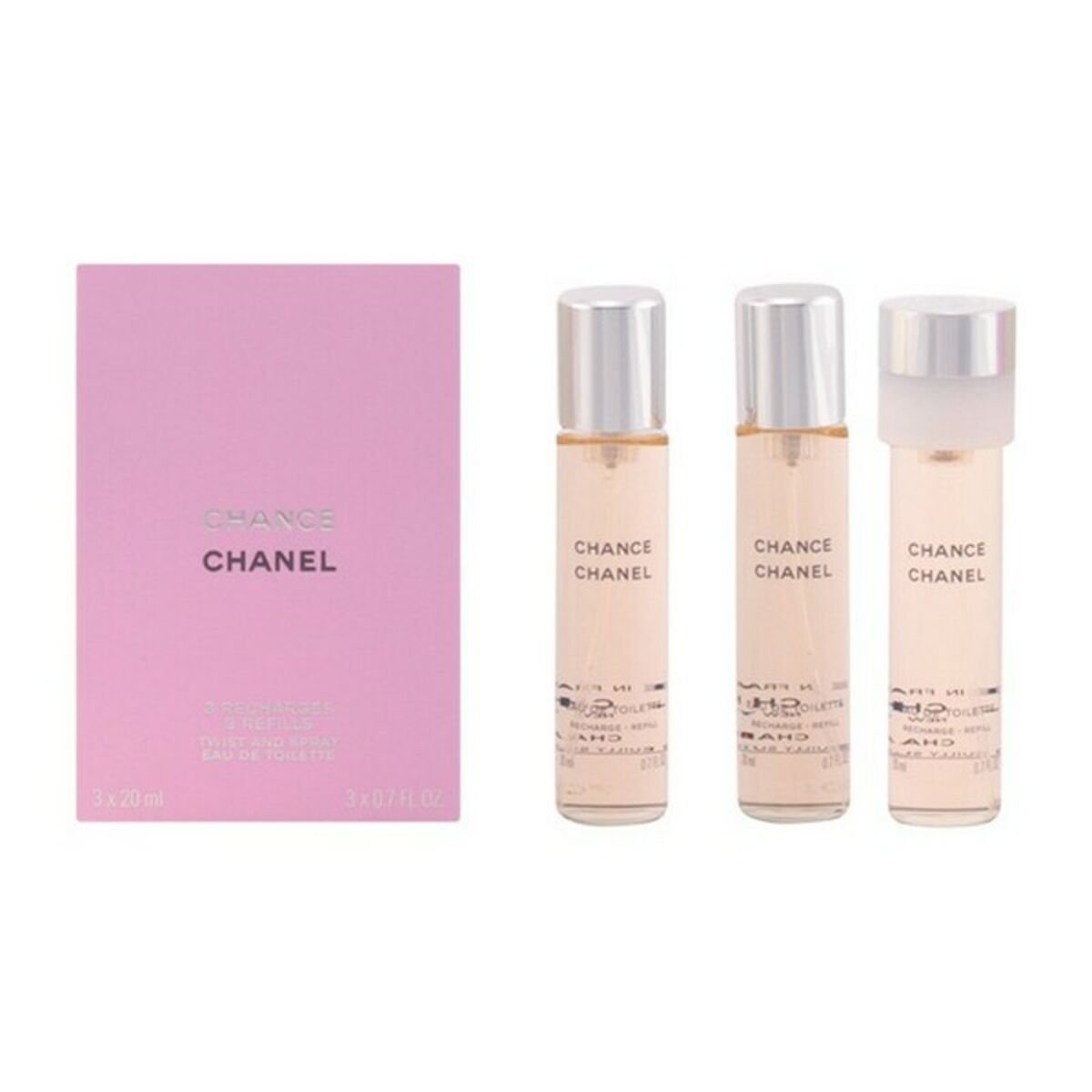 Profumo da donna Chanel Chance Eau de Toilette EDT 2 Pezzi-0