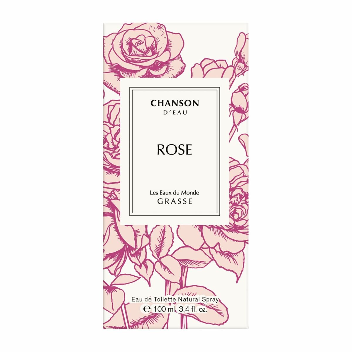 Women's Perfume Coty Chanson d'Eau Rose EDT 100 ml - Cosmova