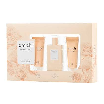 Set Parfum Dama Amichi Intense Buchet 3 Piese