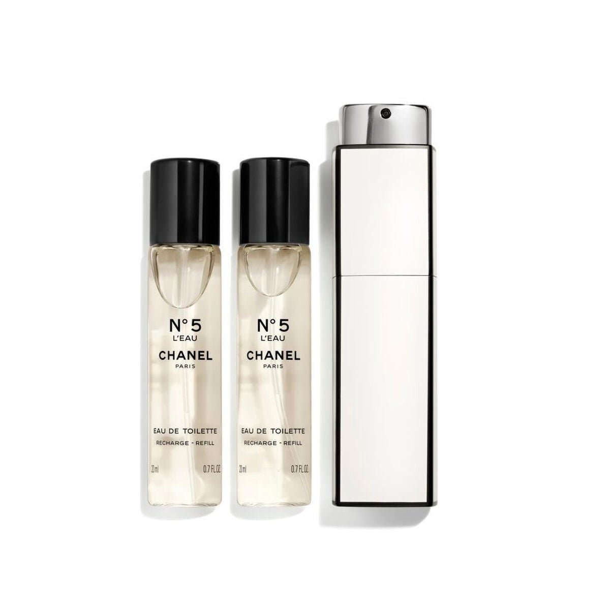 Cofanetto Profumo da Donna Chanel EDT Nº 5 L'Eau 3 Pezzi-0