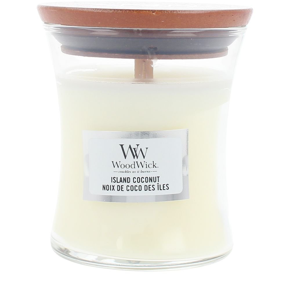 WOODWICK MINI candle Island Coconut 85 gr - Cosmova